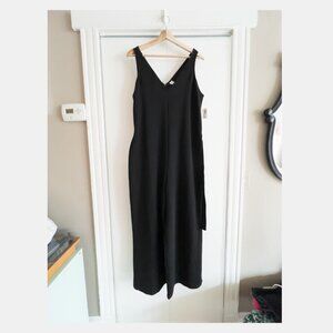 OLD NAVY - Sleeveless V-Neck Wide-Leg Jumpsuit
